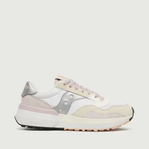 SNEAKER JAZZ NXT BIANCO E ARGENTO