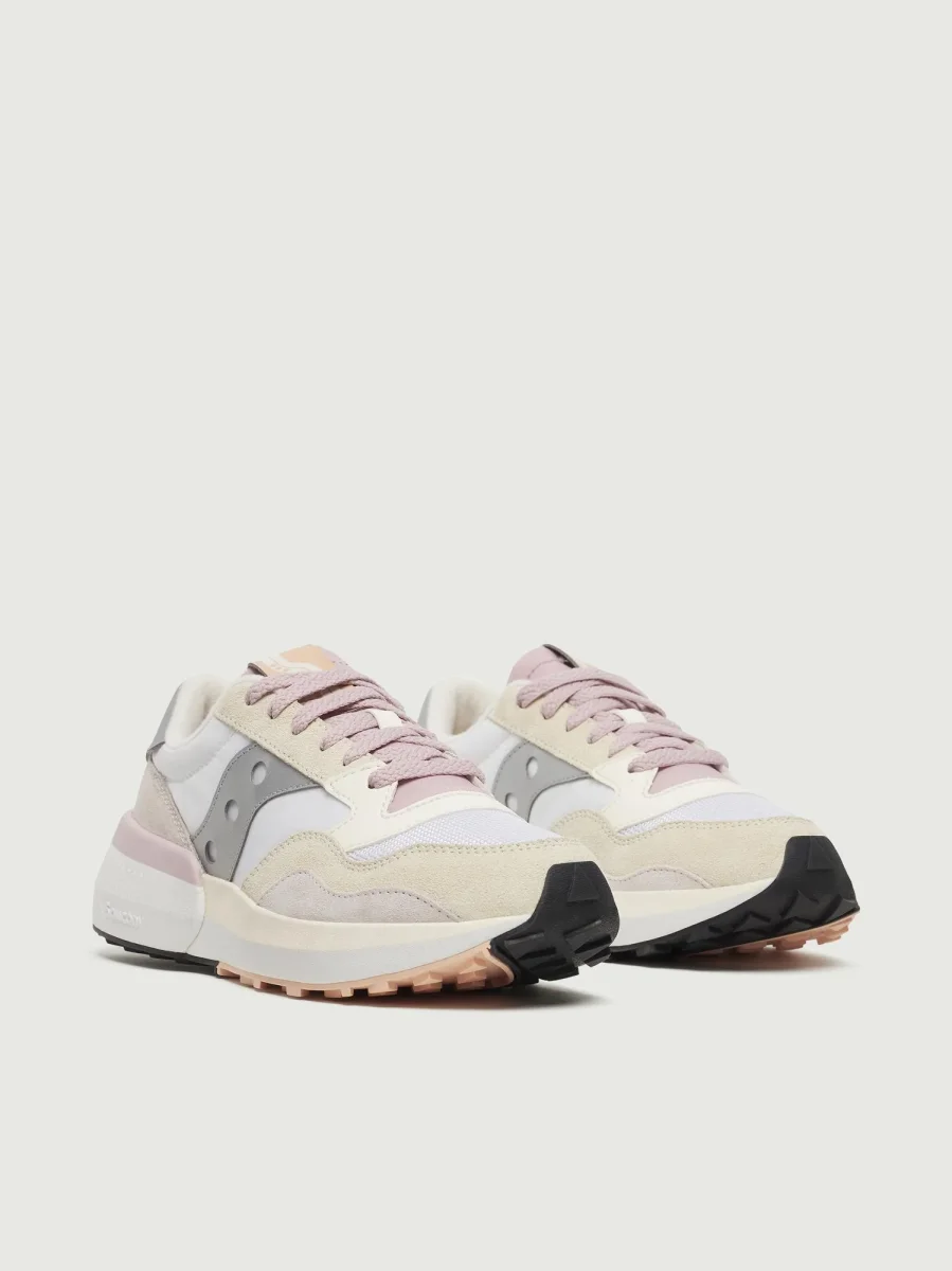 SNEAKER JAZZ NXT BIANCO E ARGENTO - immagine 3