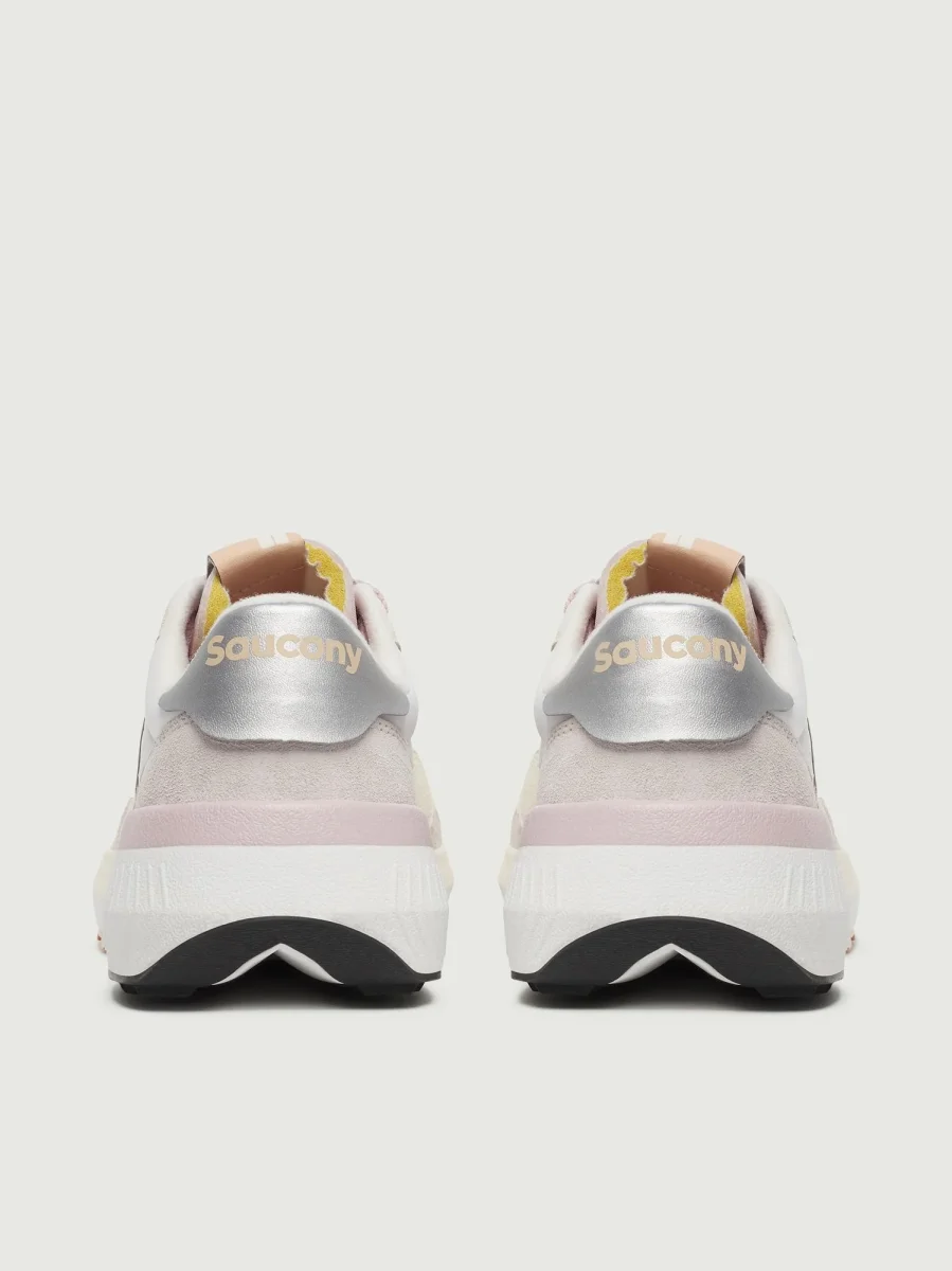 SNEAKER JAZZ NXT BIANCO E ARGENTO - immagine 4