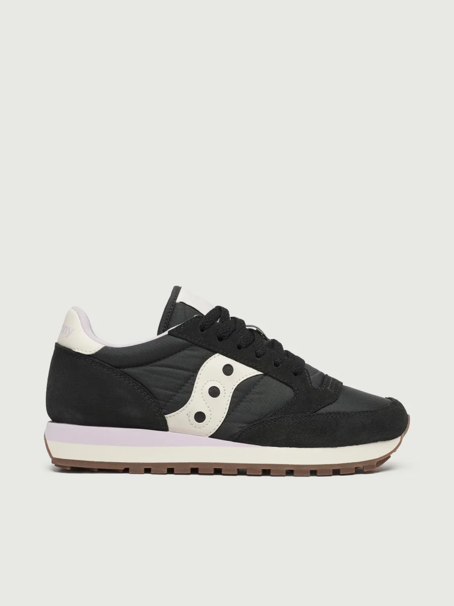 SNEAKER JAZZ ORIGINAL nero e lilla