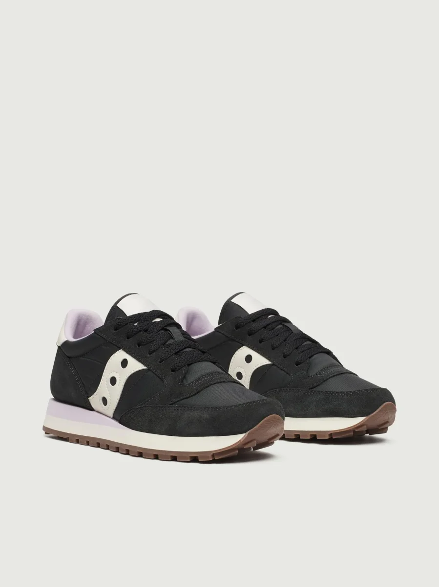 SNEAKER JAZZ ORIGINAL nero e lilla - immagine 3