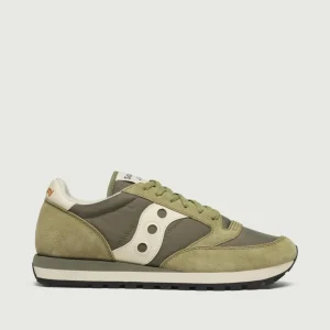 SNEAKER JAZZ ORIGINAL verde oliva E BIANCO