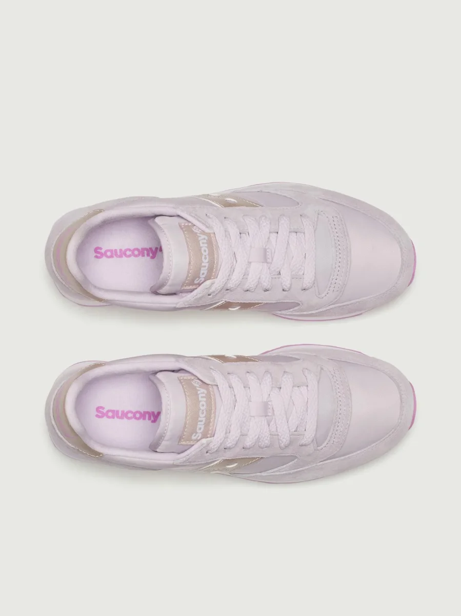 SNEAKER JAZZ TRIPLE ROSA ORCHIDEA E METALLIZZATO - immagine 5