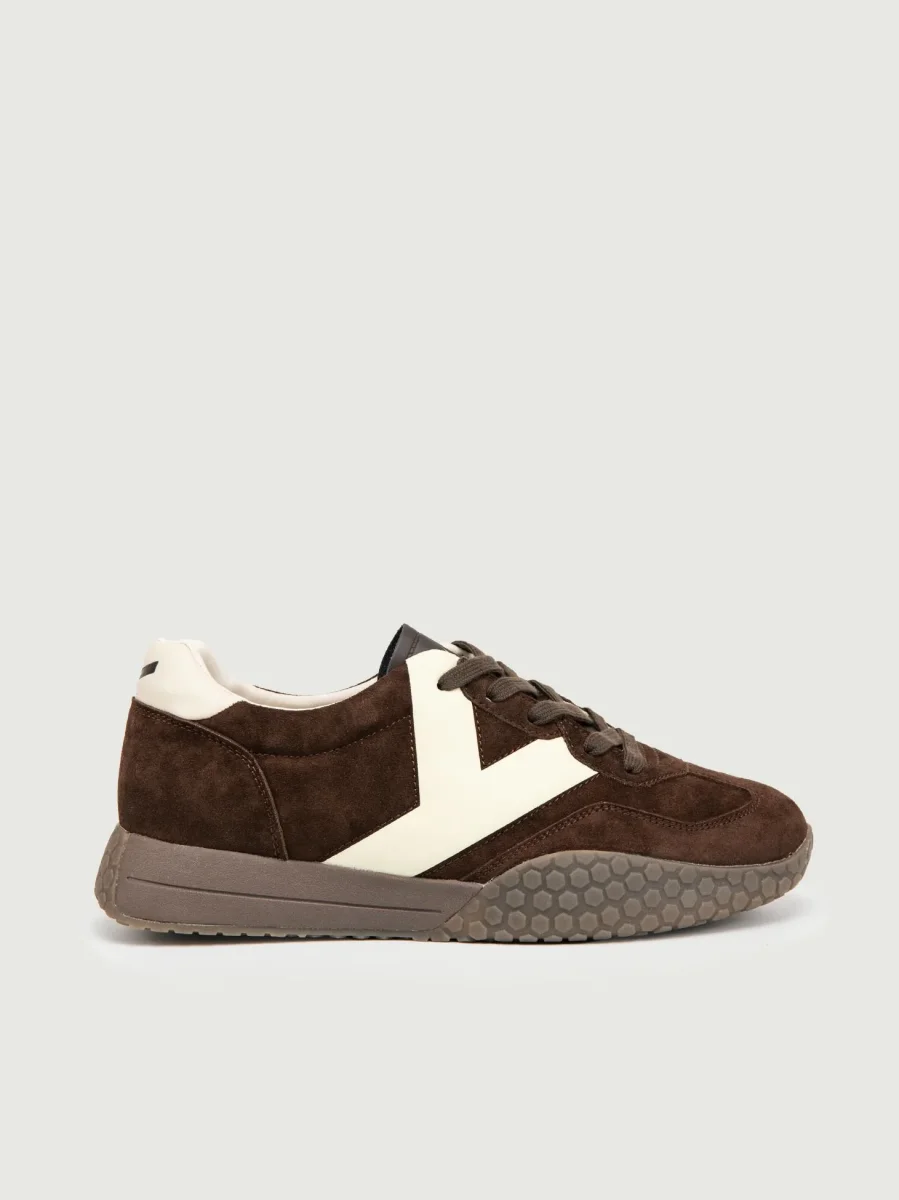 SNEAKER KM 9774 MARRONE CAFFE'