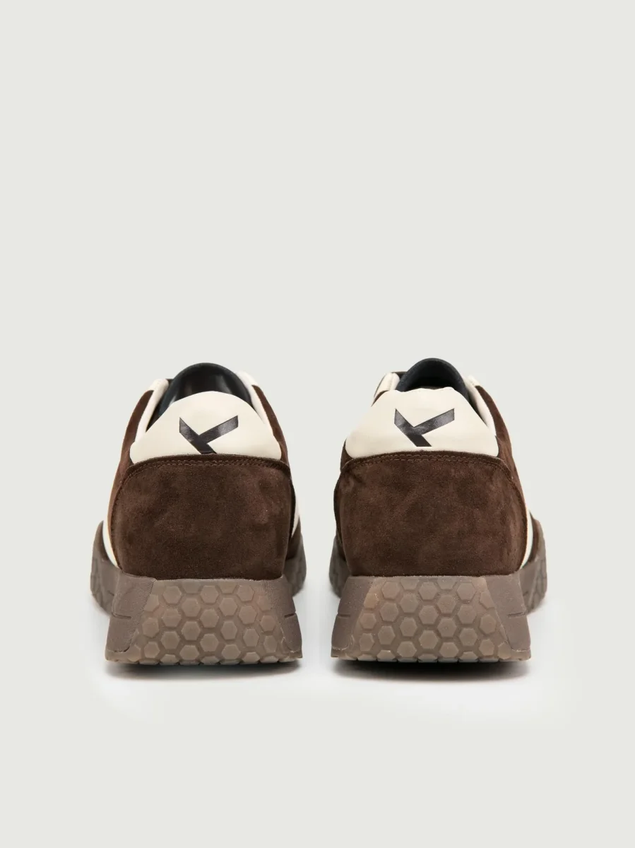 SNEAKER KM 9774 MARRONE CAFFE' - immagine 4