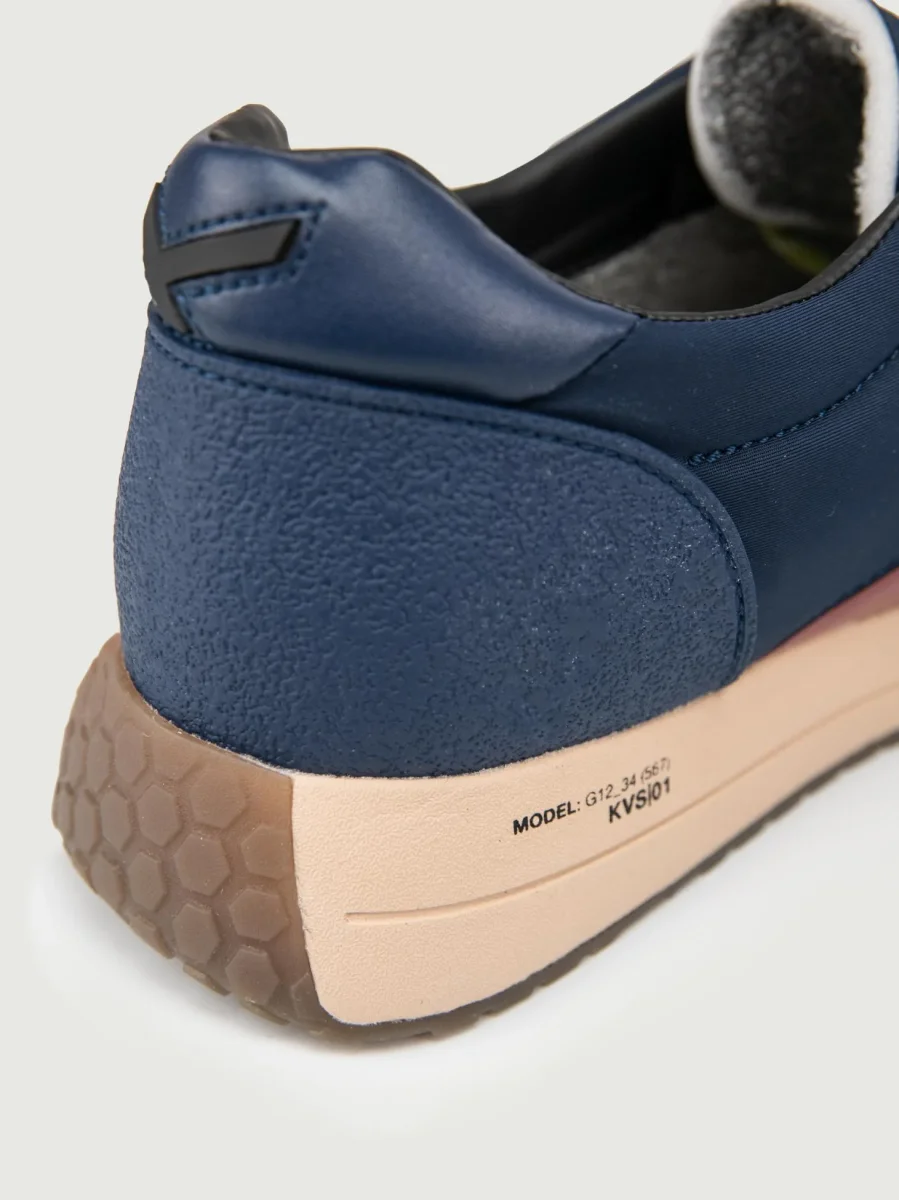 SNEAKER KM 9775 NAVY BORDEAUX - immagine 7