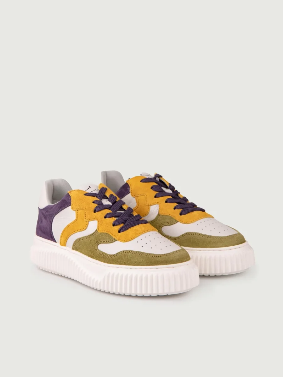 SNEAKER LAURA VERDE GIALLO - immagine 3