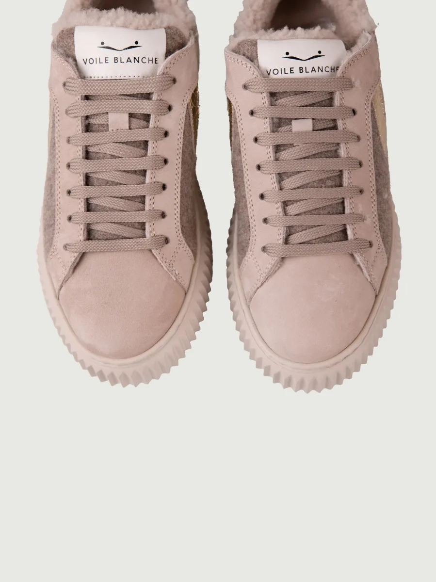 SNEAKER LIPARI MONTONE BEIGE CREMA - immagine 5