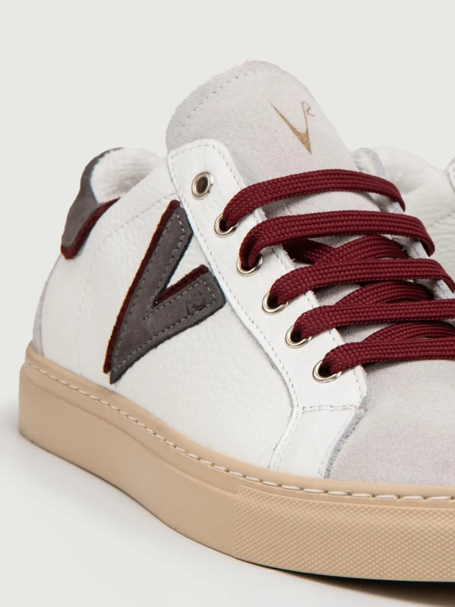 SNEAKER OLYMPIC GRIGIO BORDEAUX - immagine 6