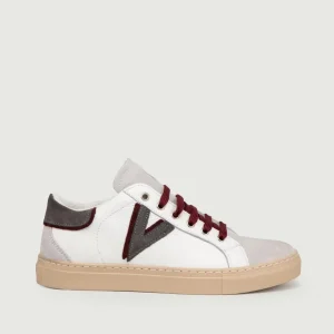 SNEAKER OLYMPIC GRIGIO BORDEAUX