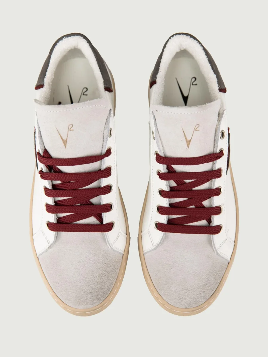 SNEAKER OLYMPIC GRIGIO BORDEAUX - immagine 5