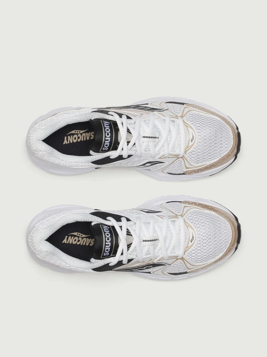 SNEAKER RIDE MILLENNIUM BIANCO ORO E NERO - immagine 4