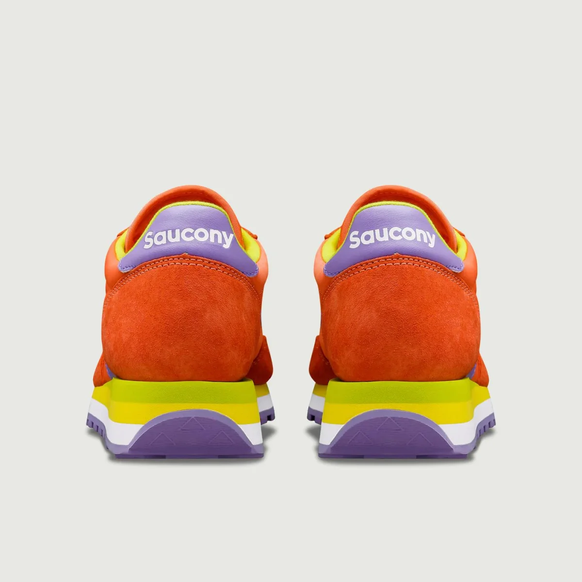 SNEAKER SAUCONY JAZZ TRIPLE ARANCIO E LILLA - immagine 5