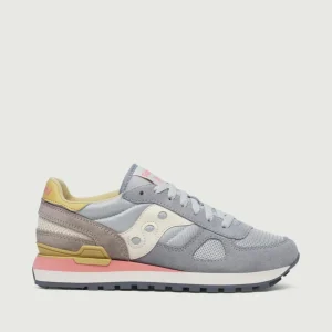 SNEAKER SAUCONY SHADOW ORIGINAL GRIGIO E ROSA
