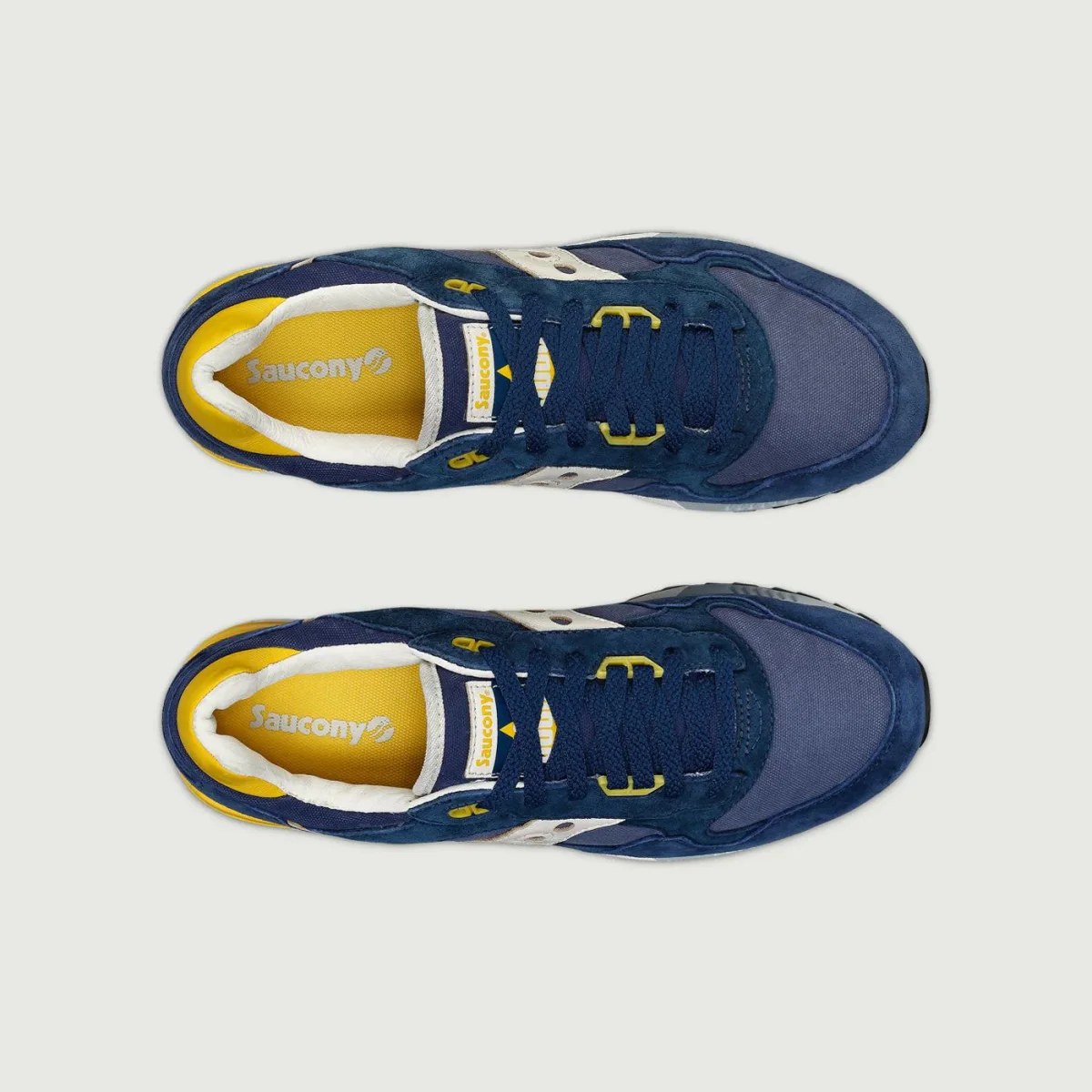 SNEAKER SHADOW 5000 Blu Navy e giallo - immagine 6