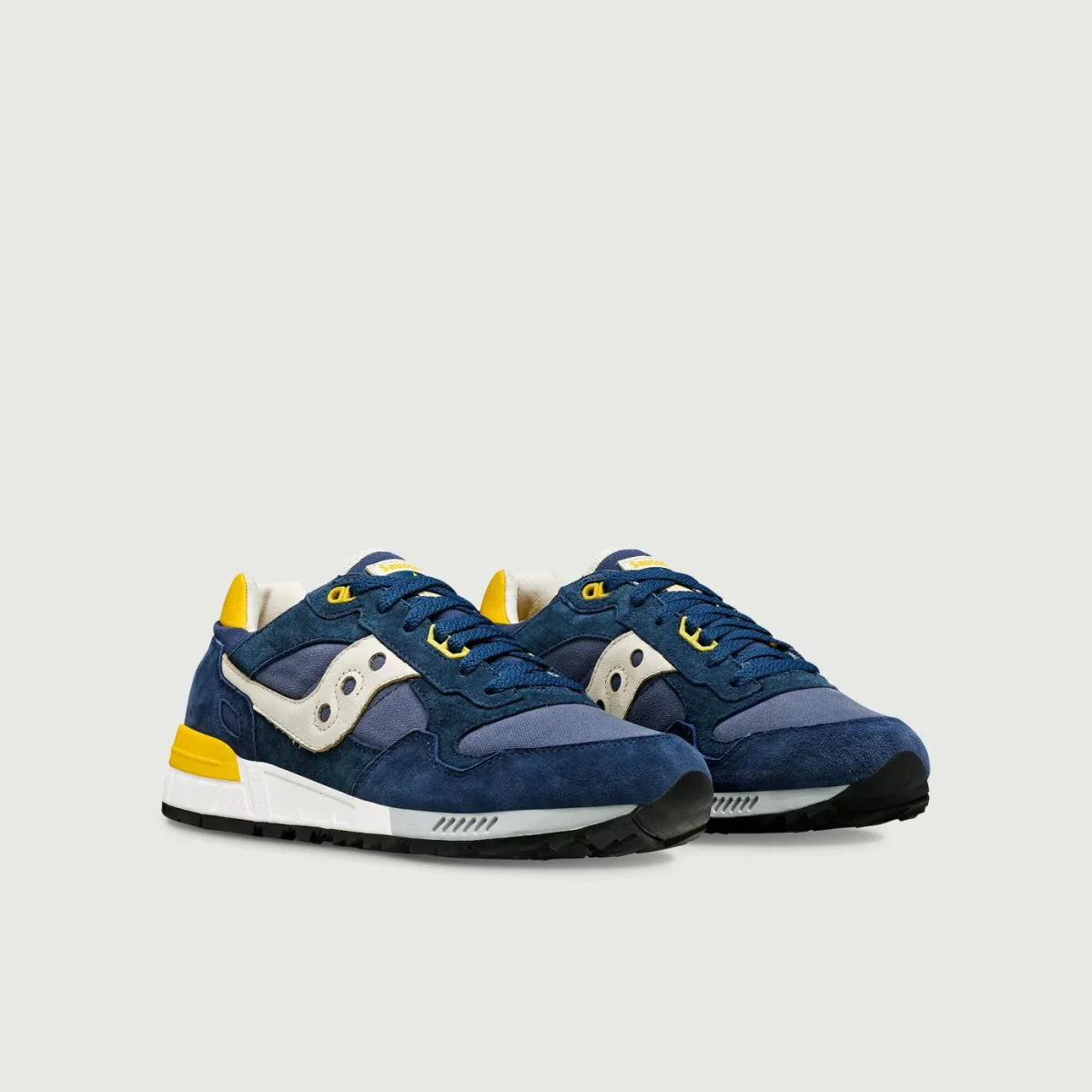 SNEAKER SHADOW 5000 Blu Navy e giallo - immagine 3