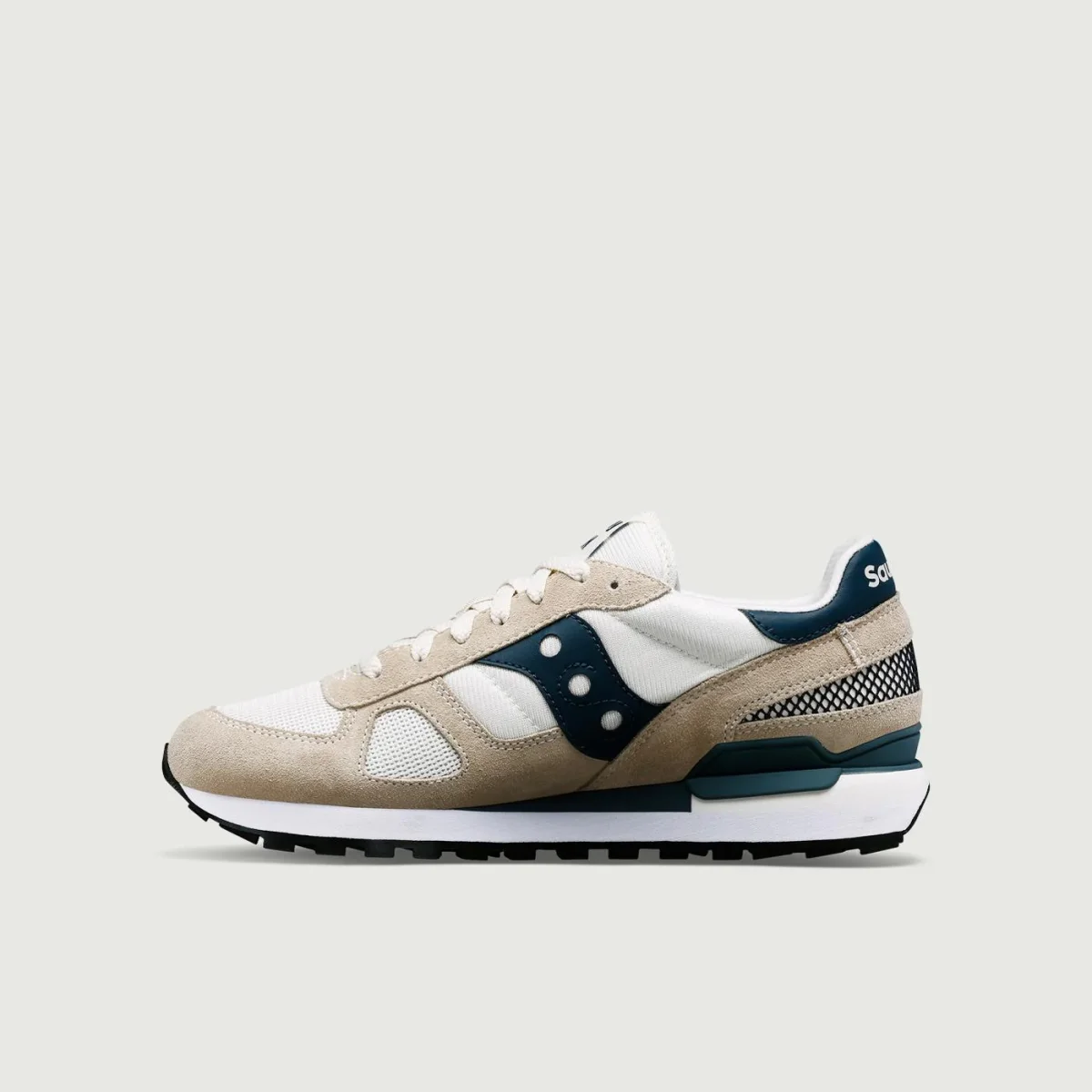 SNEAKER SHADOW ORIGINAL BIANCO E BLU NAVY - immagine 4