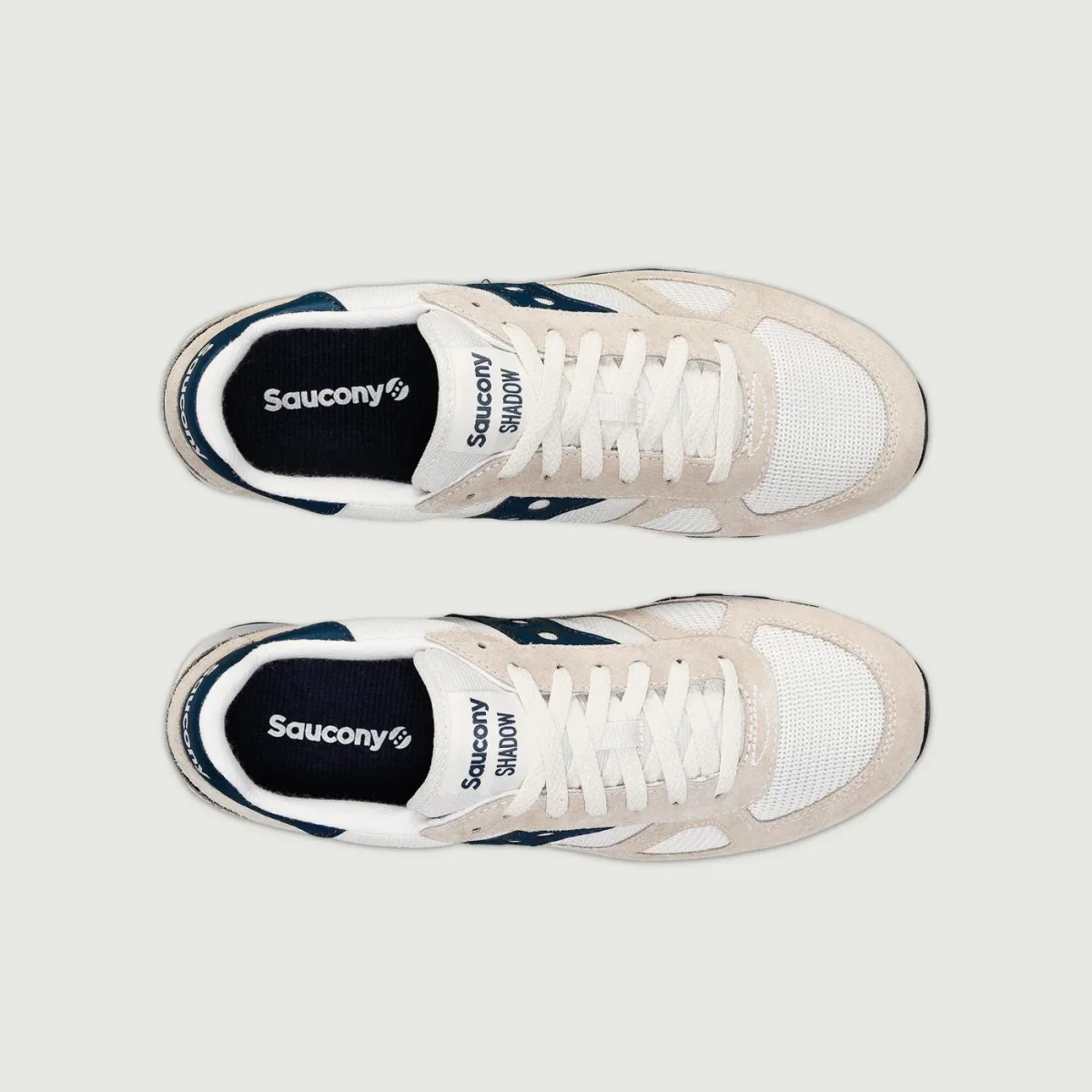 SNEAKER SHADOW ORIGINAL BIANCO E BLU NAVY - immagine 6