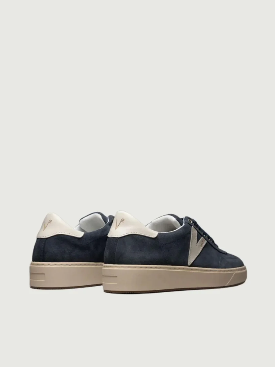 SNEAKER SUEDE IN CAMOSCIO BLU - immagine 4