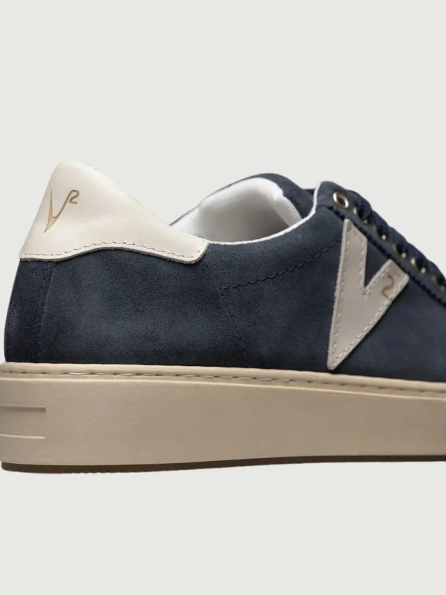 SNEAKER SUEDE IN CAMOSCIO BLU - immagine 5