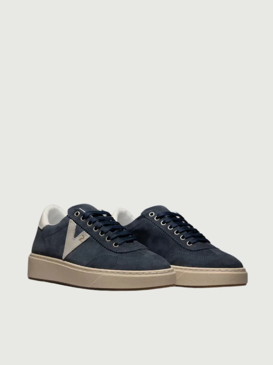 SNEAKER SUEDE IN CAMOSCIO BLU - immagine 3