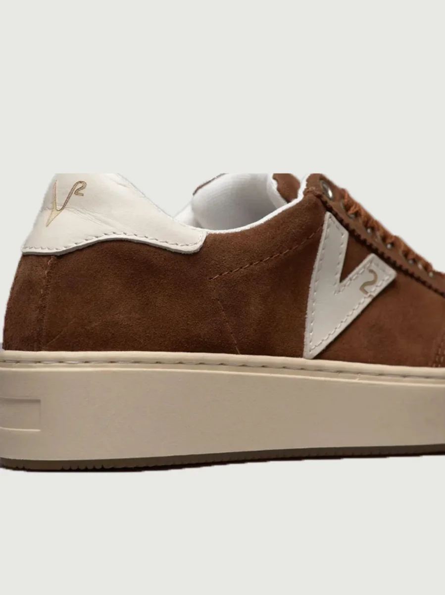 SNEAKER SUEDE IN CAMOSCIO MORO - immagine 5