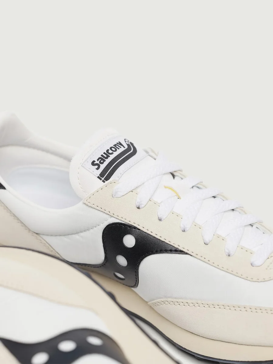 SNEAKER TRAINER 80 BIANCA E NERA - immagine 7