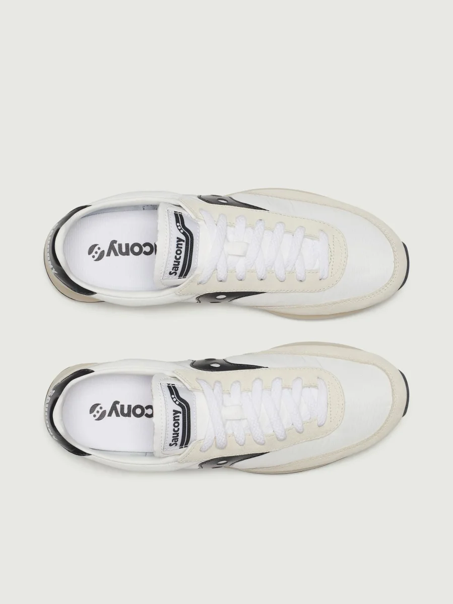 SNEAKER TRAINER 80 BIANCA E NERA - immagine 5