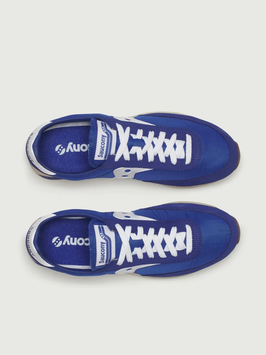 SNEAKER TRAINER 80 ROYAL & BIANCO - immagine 5