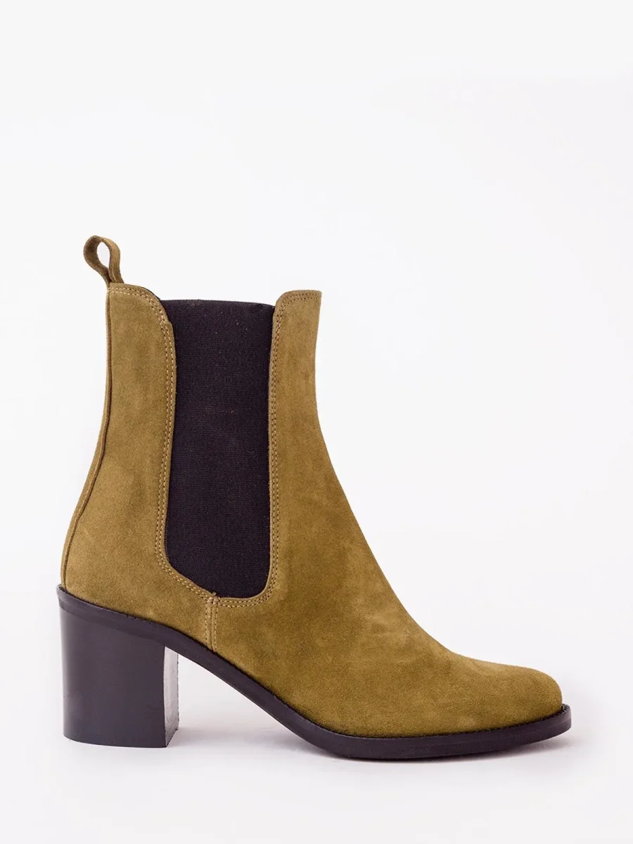 STIVALETTO BEATLES IN CAMOSCIO