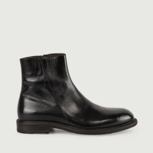 STIVALETTO IN PELLE NERA