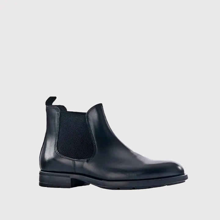 STIVALETTO IN PELLE NERO - immagine 3