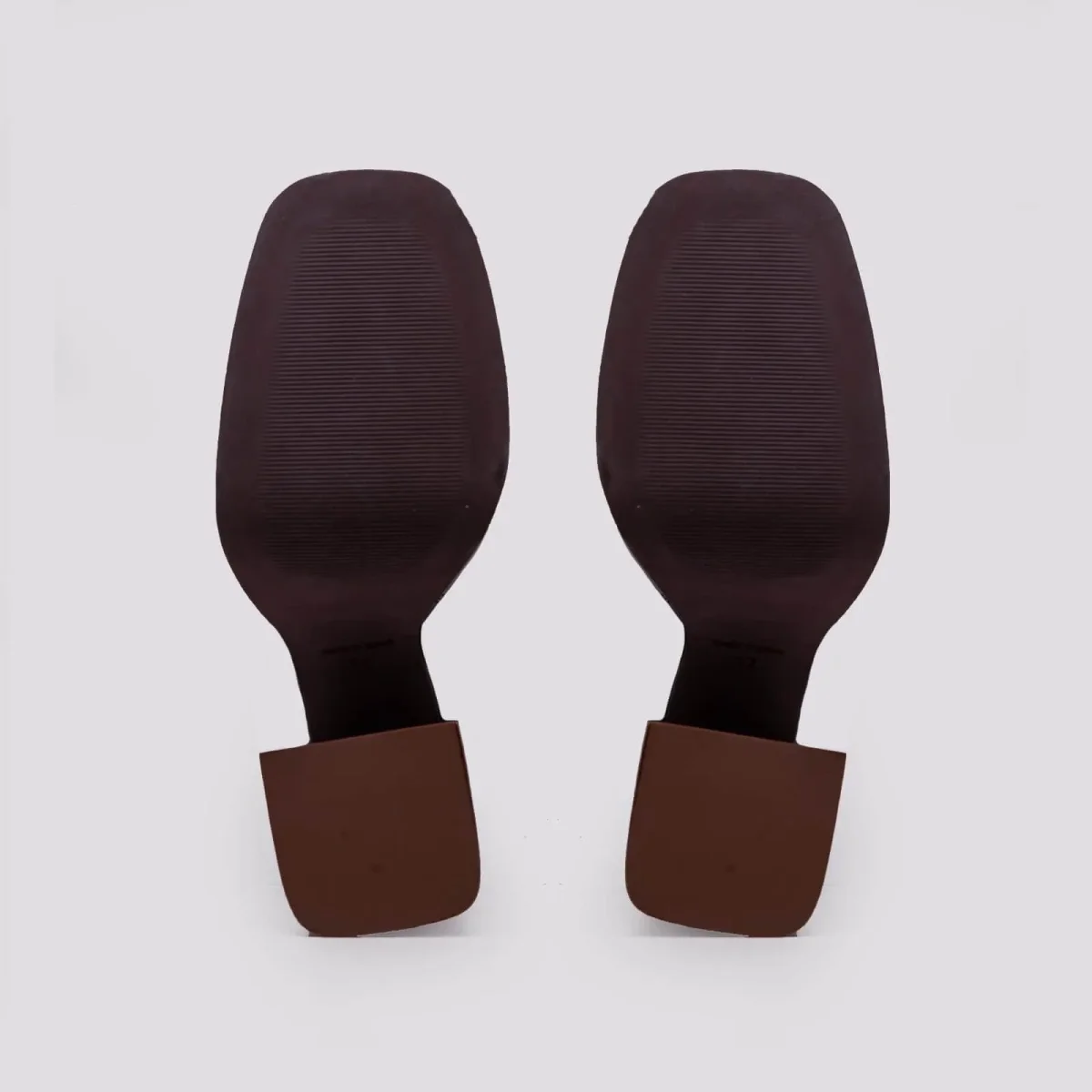 STIVALETTO PUNTA SQUADRATA IN PELLE - immagine 4