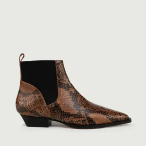 STIVALETTO STAMPA PITONE