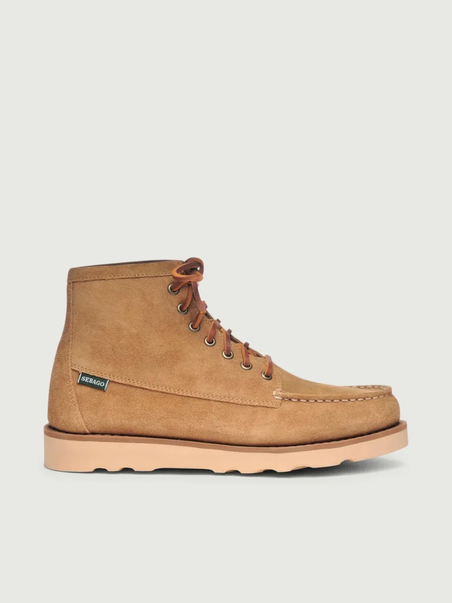 STIVALETTO TALA MID SUEDE CAMEL