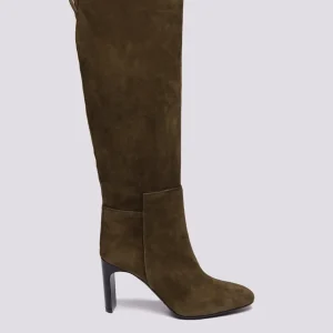 STIVALE ALTO CON TACCO PIATTO