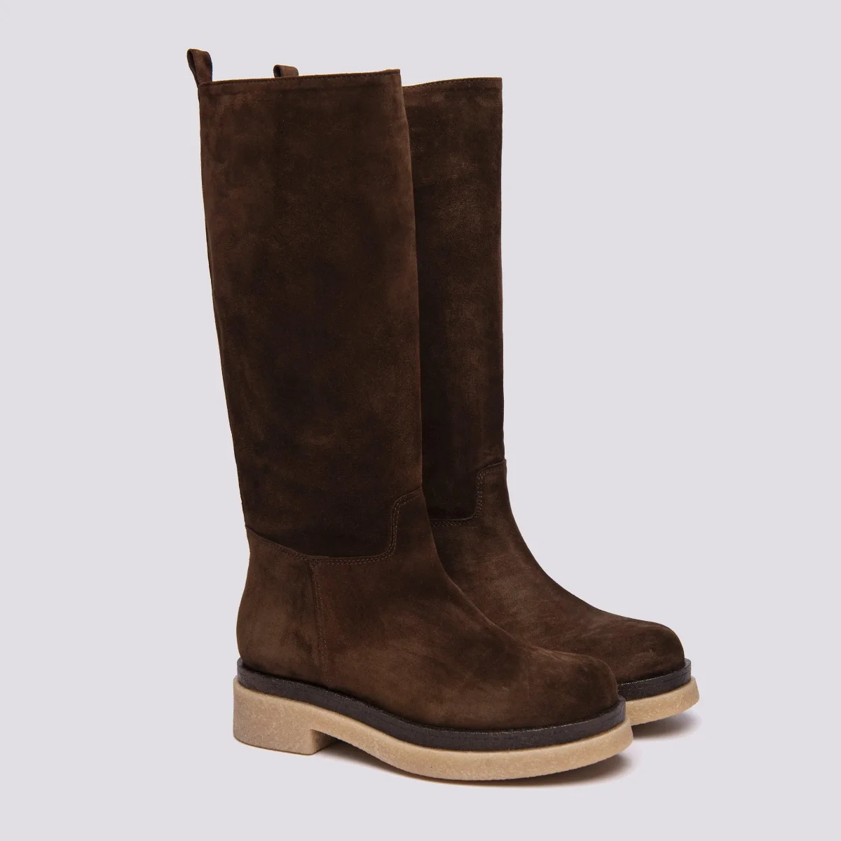 STIVALE ALTO IN CAMOSCIO - immagine 3