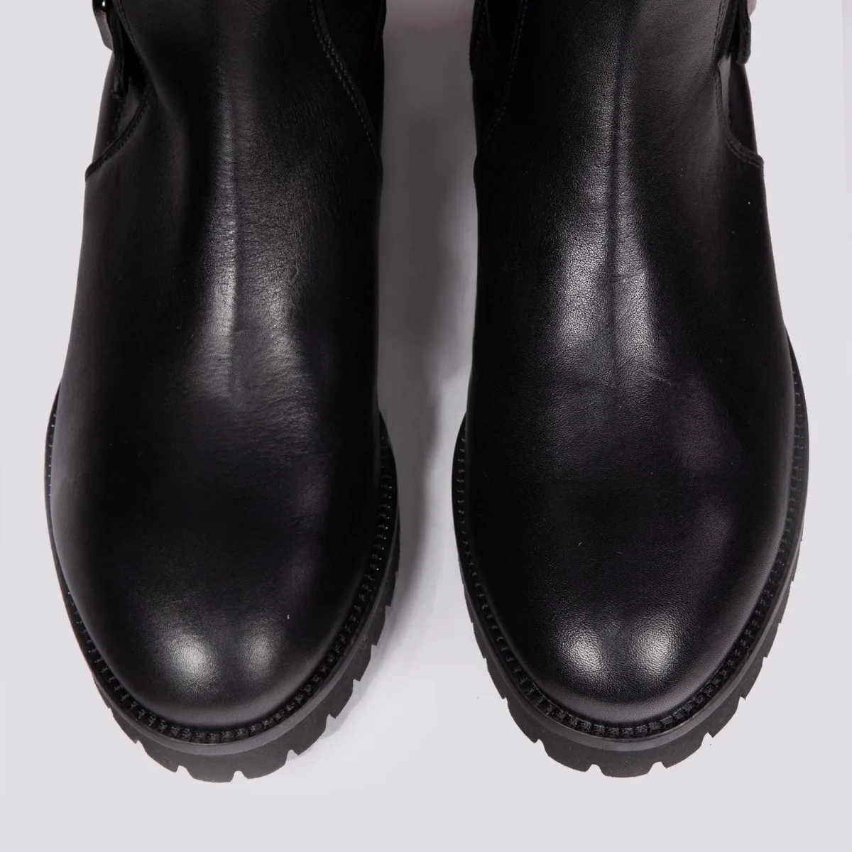 STIVALE ALTO IN PELLE NAPPA - immagine 6