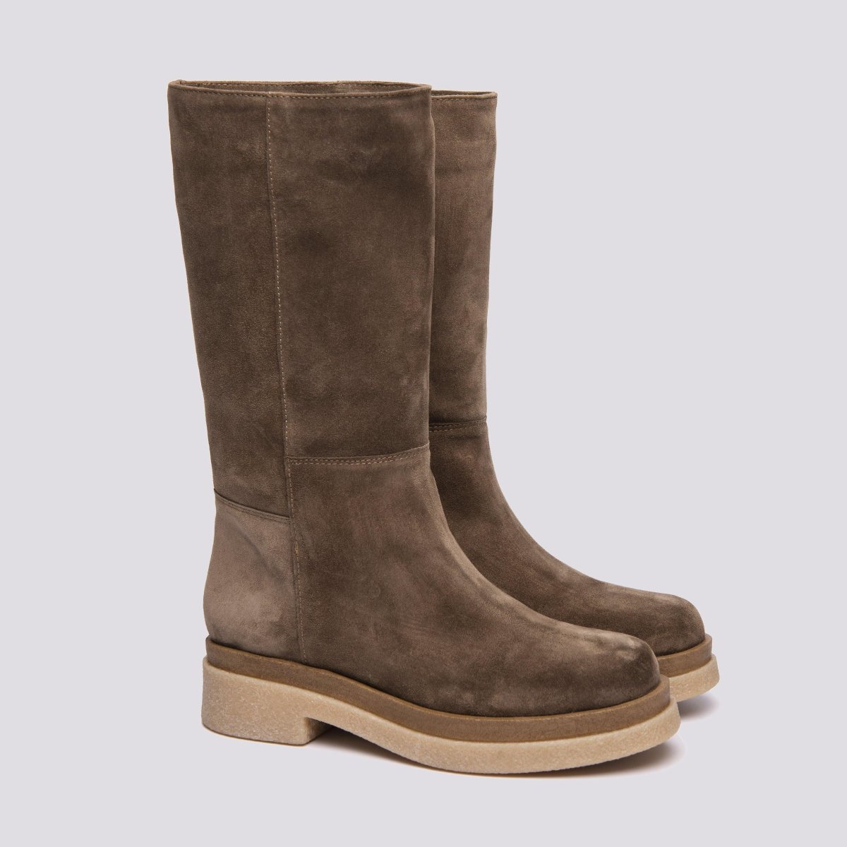 STIVALE BASSO IN CAMOSCIO - immagine 3