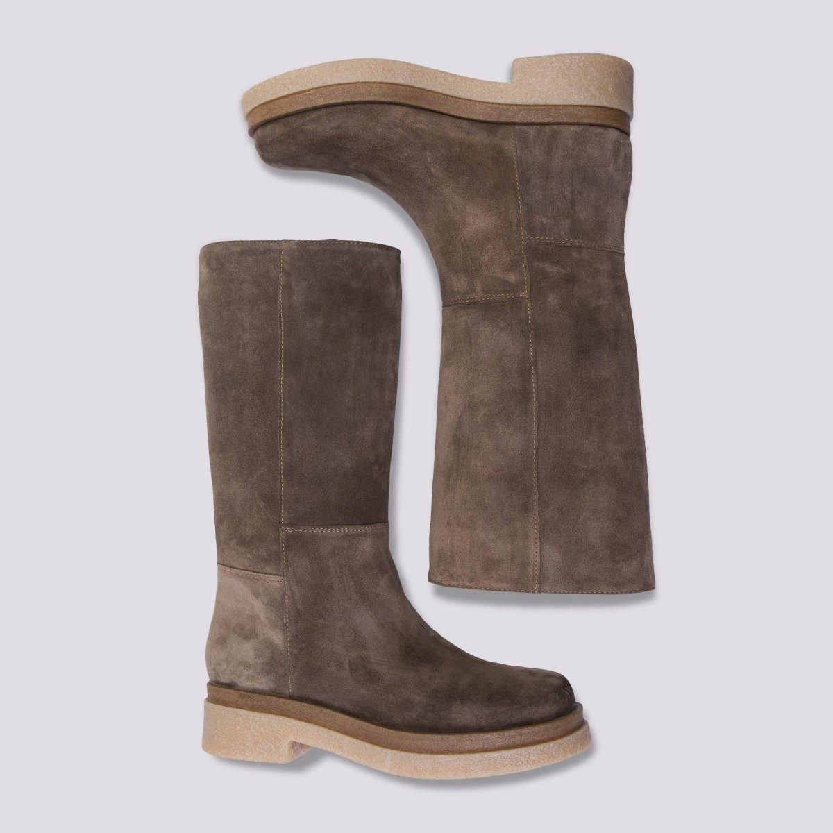 STIVALE BASSO IN CAMOSCIO - immagine 4