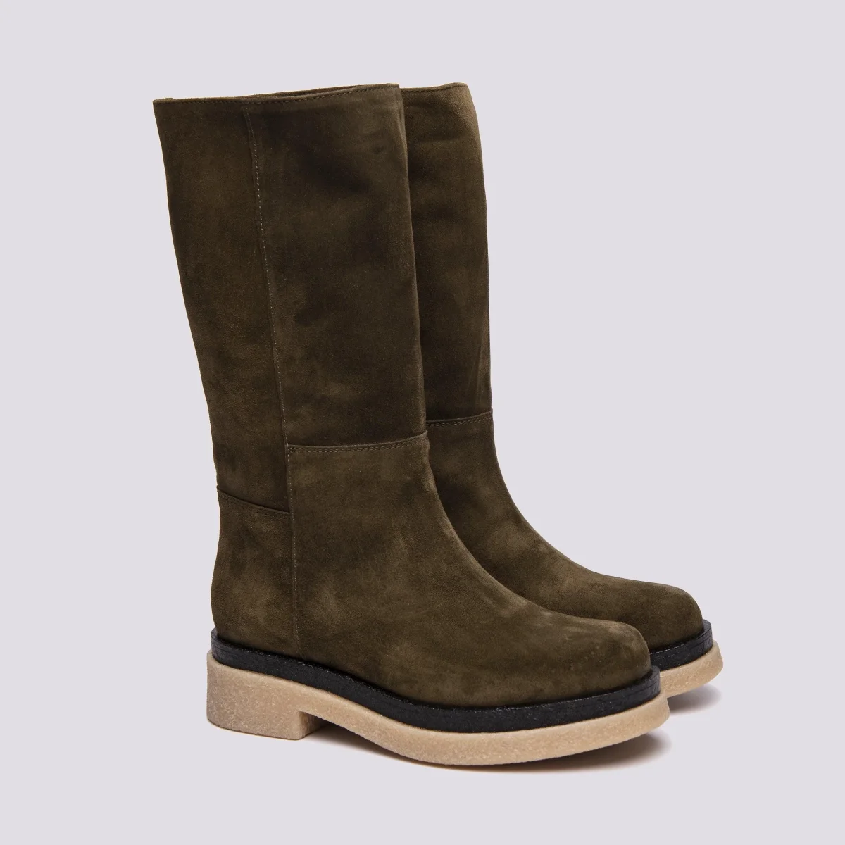 STIVALE BASSO IN CAMOSCIO - immagine 3