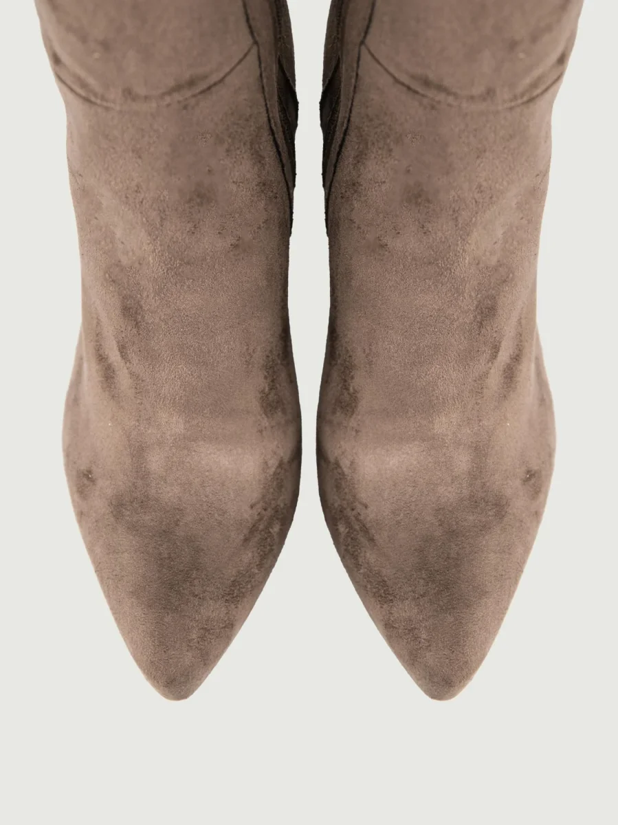 STIVALE IN ALCANTARA TAUPE - immagine 5