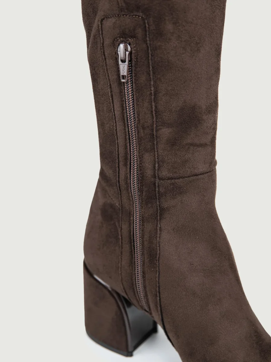 STIVALE IN ALCANTARA TESTA MORO - immagine 7