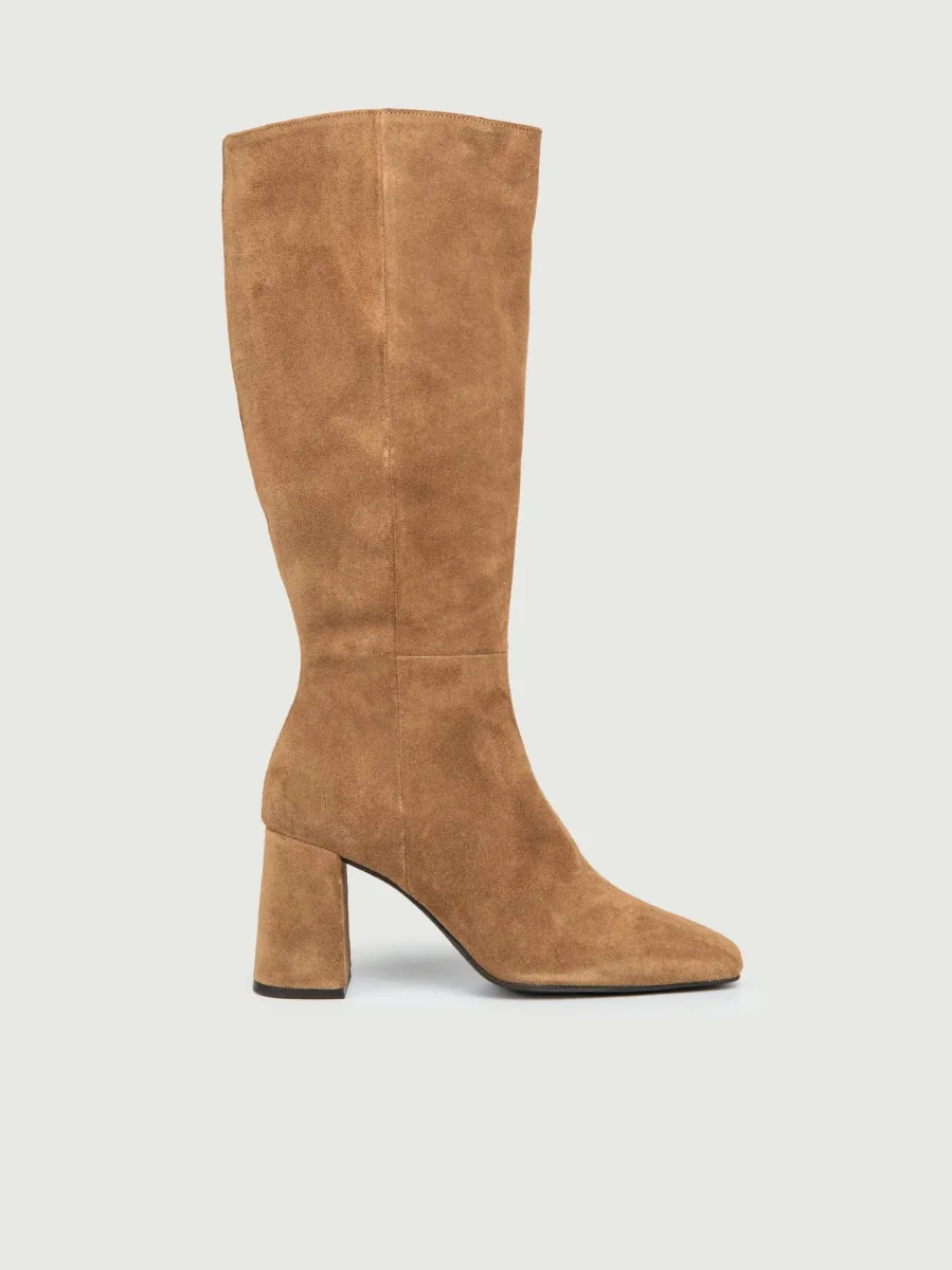 STIVALE IN CAMOSCIO CAMMELLO