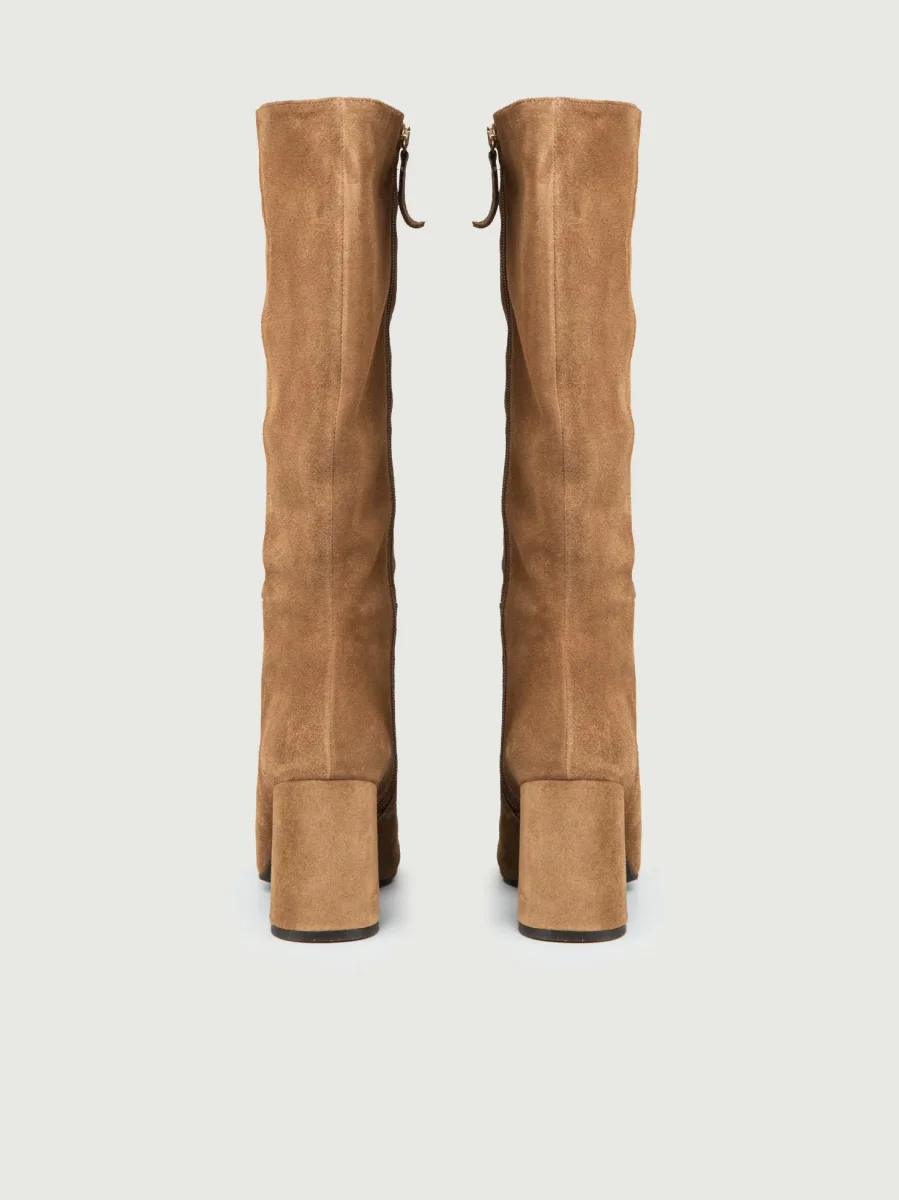 STIVALE IN CAMOSCIO CAMMELLO - immagine 4