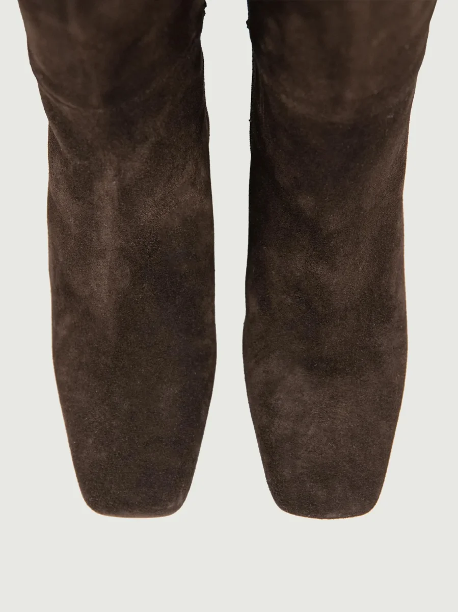 STIVALE IN CAMOSCIO TESTA MORO - immagine 5