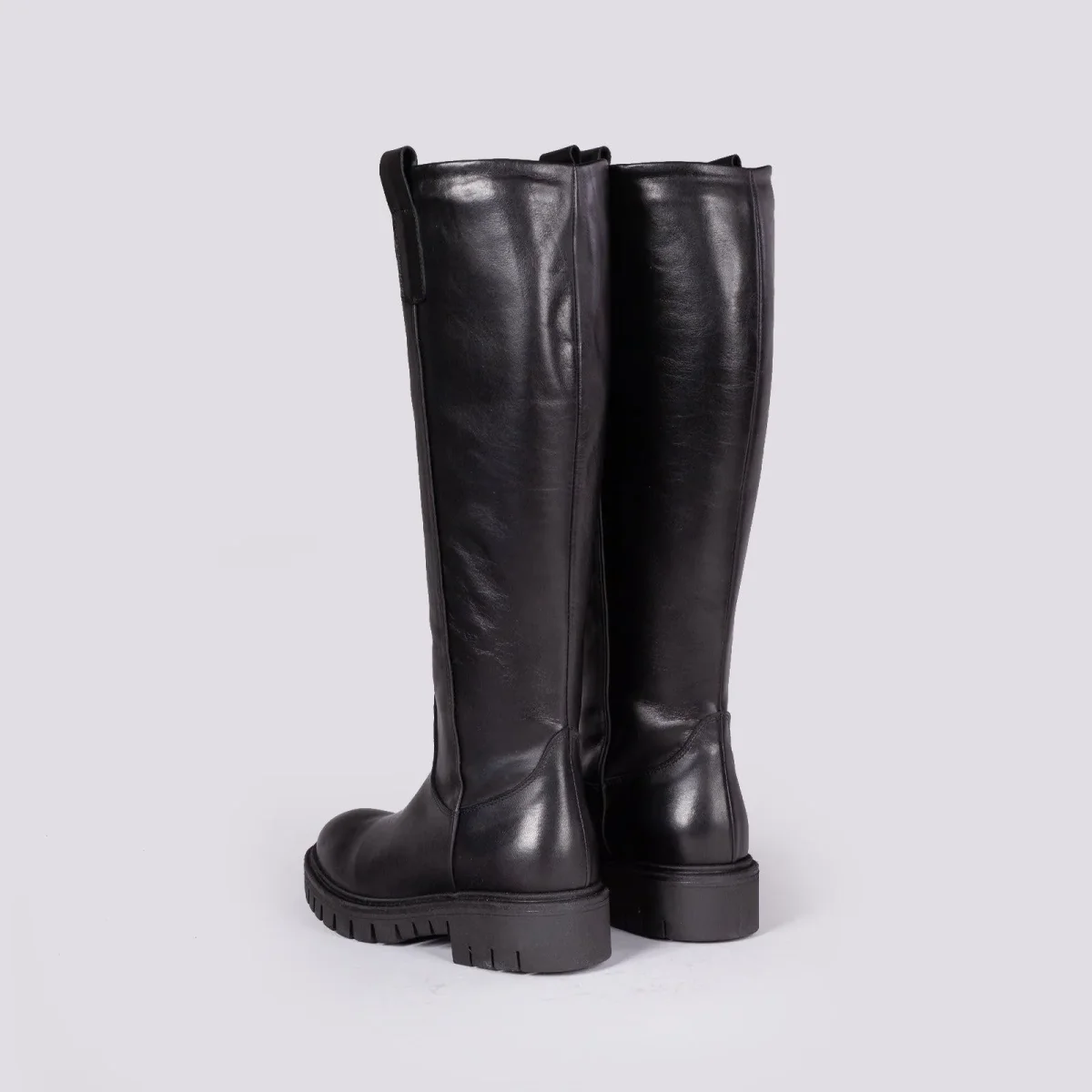 STIVALE IN PELLE CON CARRO ARMATO - immagine 4