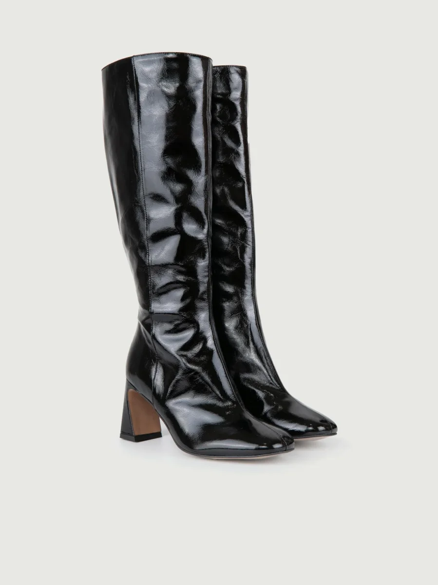 STIVALE IN PELLE NAPLAK NERA - immagine 3