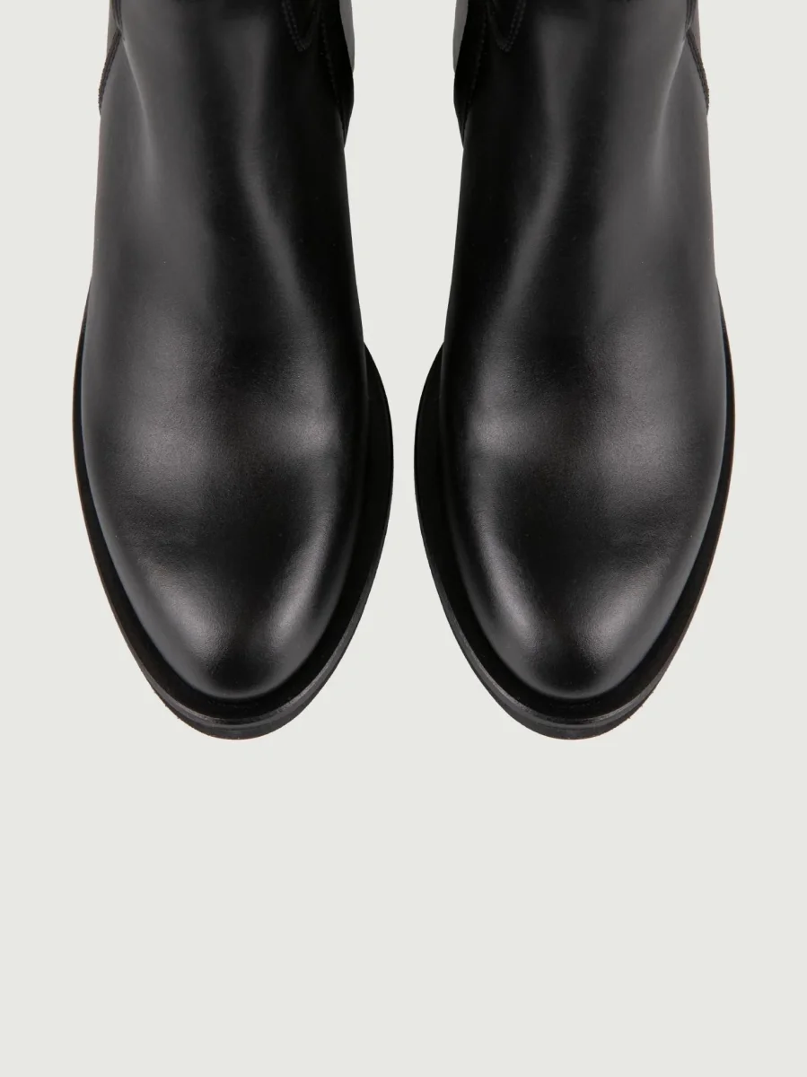 STIVALE IN PELLE NERA - immagine 5