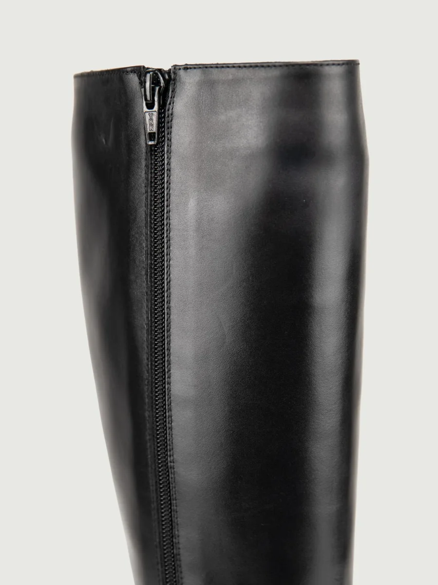 STIVALE IN PELLE NERO - immagine 6